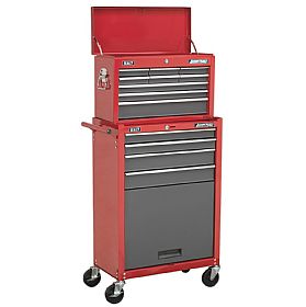 Sealey 13 drawer Topchest & Rollcab Combination With Ball Bearing Slides