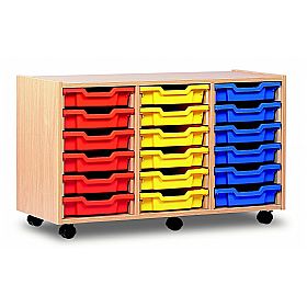 18 Tray Shallow Storage