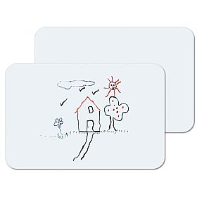 Bi-Office Laptop Whiteboards (Packs of 6)