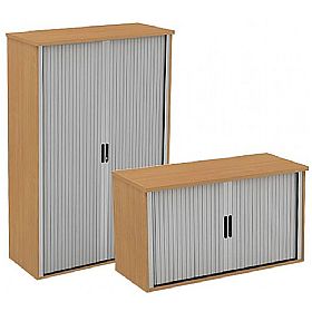 Alpha Plus Side Tambour Cupboards