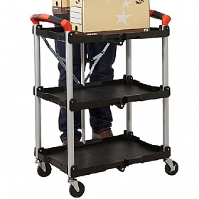 3 Shelf Folding Trolley