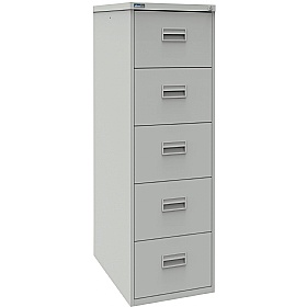 Silverline 5 Drawer Filing Cabinet