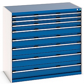 Bott Cubio Drawer Cabinets - 1300mm Wide x 1200mm High - Model G