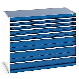 Bott Cubio Drawer Cabinets - 1300mm Wide x 1000mm High - Model E