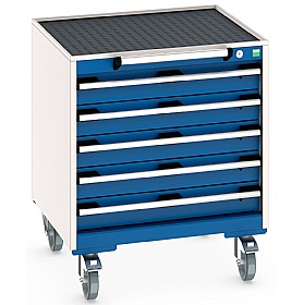 Bott Cubio Mobile Drawer Cabinets - 650mm Wide x 780mm High - Model B