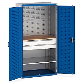 Bott Cubio Workshop Cupboards - 1 Shelf/2 Drawers