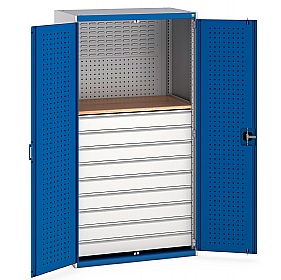 Bott Cubio Workshop Cupboards - 9 Drawers