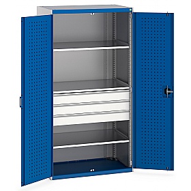 Bott Cubio Kitted Cupboards - 3 Drawers 2000H