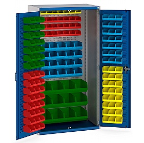 Bott Perfo Heavy Duty Bin Cupboard - 150 Bins