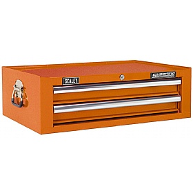 Sealey Superline Pro 2 Drawer Mid-Box With Ball Bearing Slides