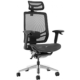Ergo Posture 24 Hour All Mesh Office Chair with Headrest