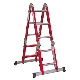 Sealey Aluminium Folding Multipurpose Ladders - EN 131