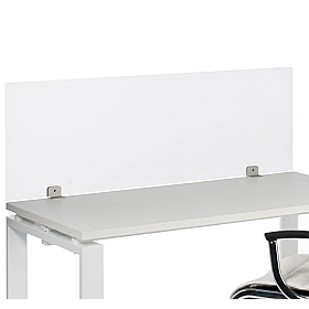 Defense Frameless Glazed Desktop Screens