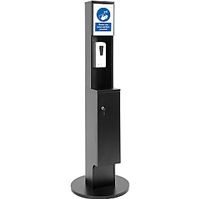 Konnexion Freestanding Hand Sanitising Station with Storage