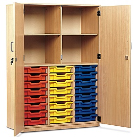 Large Volume Tray Storage Cupboard