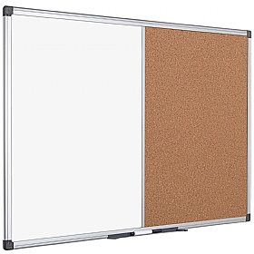 Bi-Office Cork / Whiteboard Combi Boards
