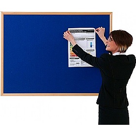 Eco Friendly Wood Frame Noticeboard