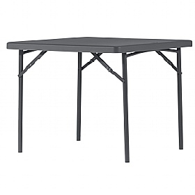 Express Fuse Square Poly Folding Table