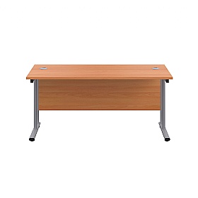 Commerce II Deluxe Compact Rectangular Desk