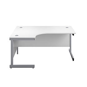 Commerce II White Ergonomic Office Desks