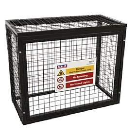 Sealey Gas Cylinder Safety Cage - 1000W x 500D x 1400H
