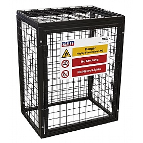Sealey Gas Cylinder Safety Cage - 700W x 500D x 900H