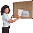 Aluminium Frame Cork Shield Noticeboards