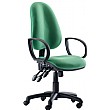 Oxford High Back Operator Chair Loop Arms