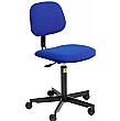 Static Dissipative Fabric Chair With Castors
