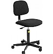 Static Dissipative Fabric Chair With Castors Char