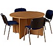 Round Meeting Table With 4 Chairs