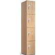 Timber Faced Lockers With ActiveCoat