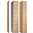 Timber Faced Lockers With ActiveCoat