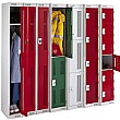 Perforated Door Metric Lockers With Biocote