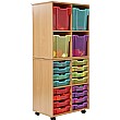 Storage Allsorts 16 Shallow Jelly Tray Unit