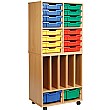 Storage Allsorts 16 Shallow Tray Unit