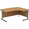 Alpha Plus Bow Front Ergonomic Desk