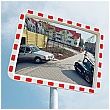 View Minder Rectangular Traffic Mirror