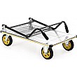 Aluminium Platform Trolley Folded