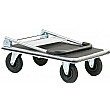 Large Wheeled Folding Trolley - Folded