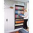 Silverline Kontrax Tambour Cupboards