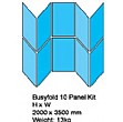 Busyfold Light XL 8 Panel Display Kit