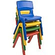Sebel Postura Plus Classroom Chairs Stacked