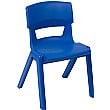 Sebel Postura Plus Classroom Chairs Blue