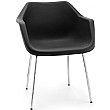 Hille Robin Day Retro Polypropylene Chair Black