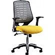 Baton Fabric & Mesh Office Chairs Solano/Silver