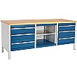 Bott Cubio Storage Benches - 2000mm Wide - Model O