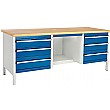 Bott Cubio Storage Benches - 2000mm Wide - Model R