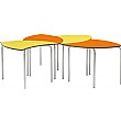 Leaf Modular Tables Fanned Configuration