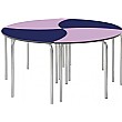 Leaf Modular Tables Circular Configuration